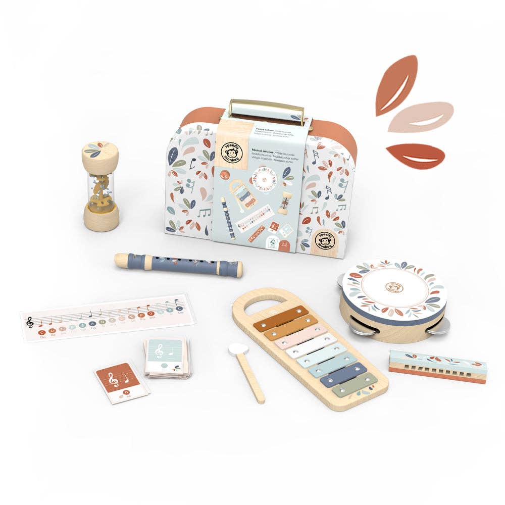 Speedy Monkey - Musical Set Five Instruments