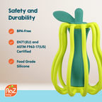 RaZbaby - RaZ-Pear Teether & Rattle Toy