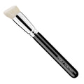 Merle Norman Cosmetics - Makeup Artistry Face #7 Brush (Angled Foundation) with soft angled bristles and sleek black handle for precise foundation application and flawless finish.