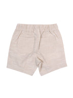RuffleButts + RuggedButts - Boys Khaki Pull-on Shorts
: Brown / 12-18m