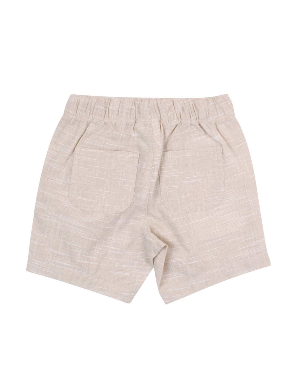 RuffleButts + RuggedButts - Boys Khaki Pull-on Shorts
: Brown / 3-6m
