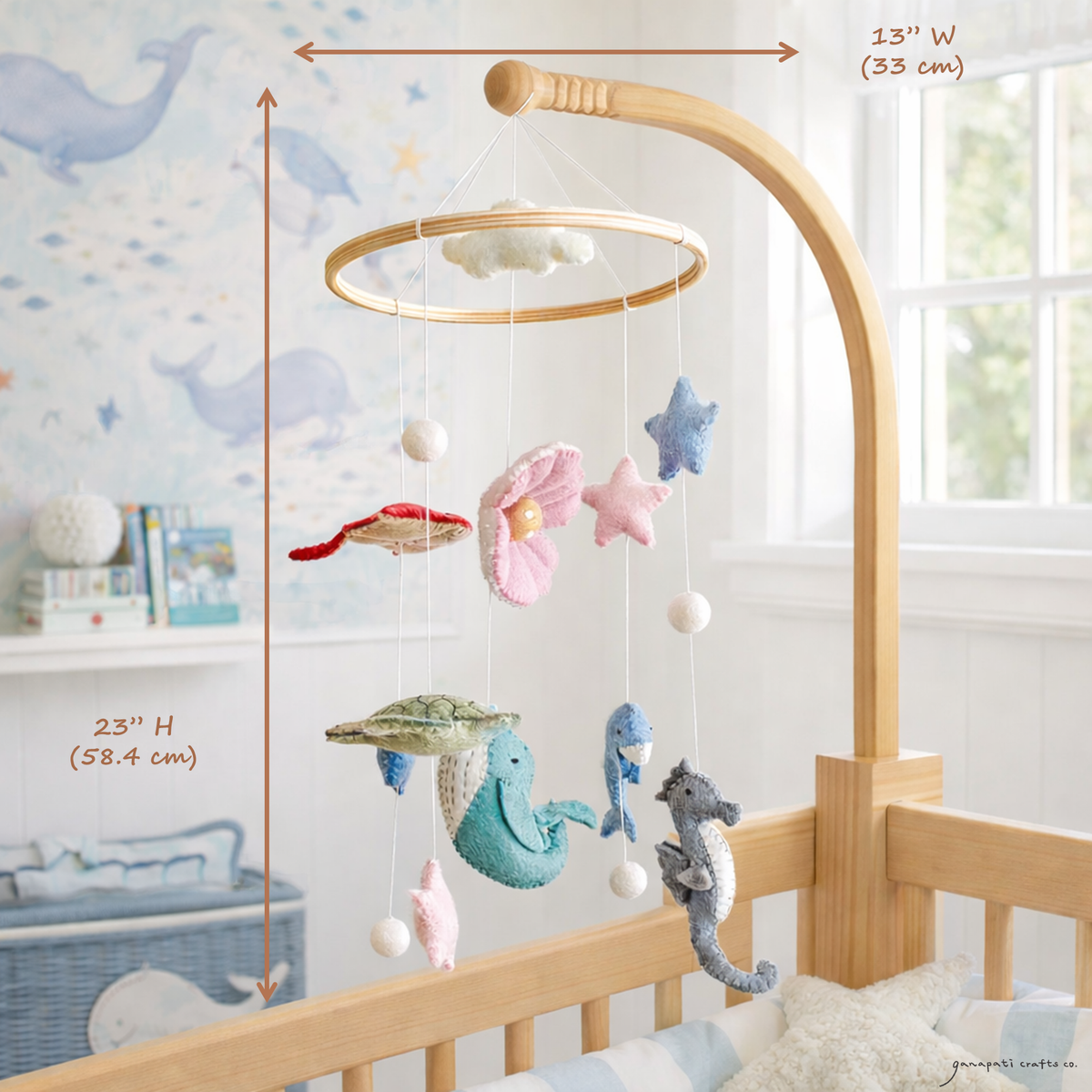 Mobile - Felt Baby - Sea Life