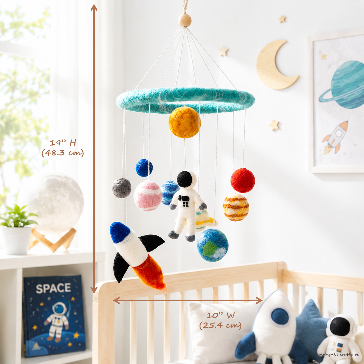 Mobile - Felt Baby - Solar System