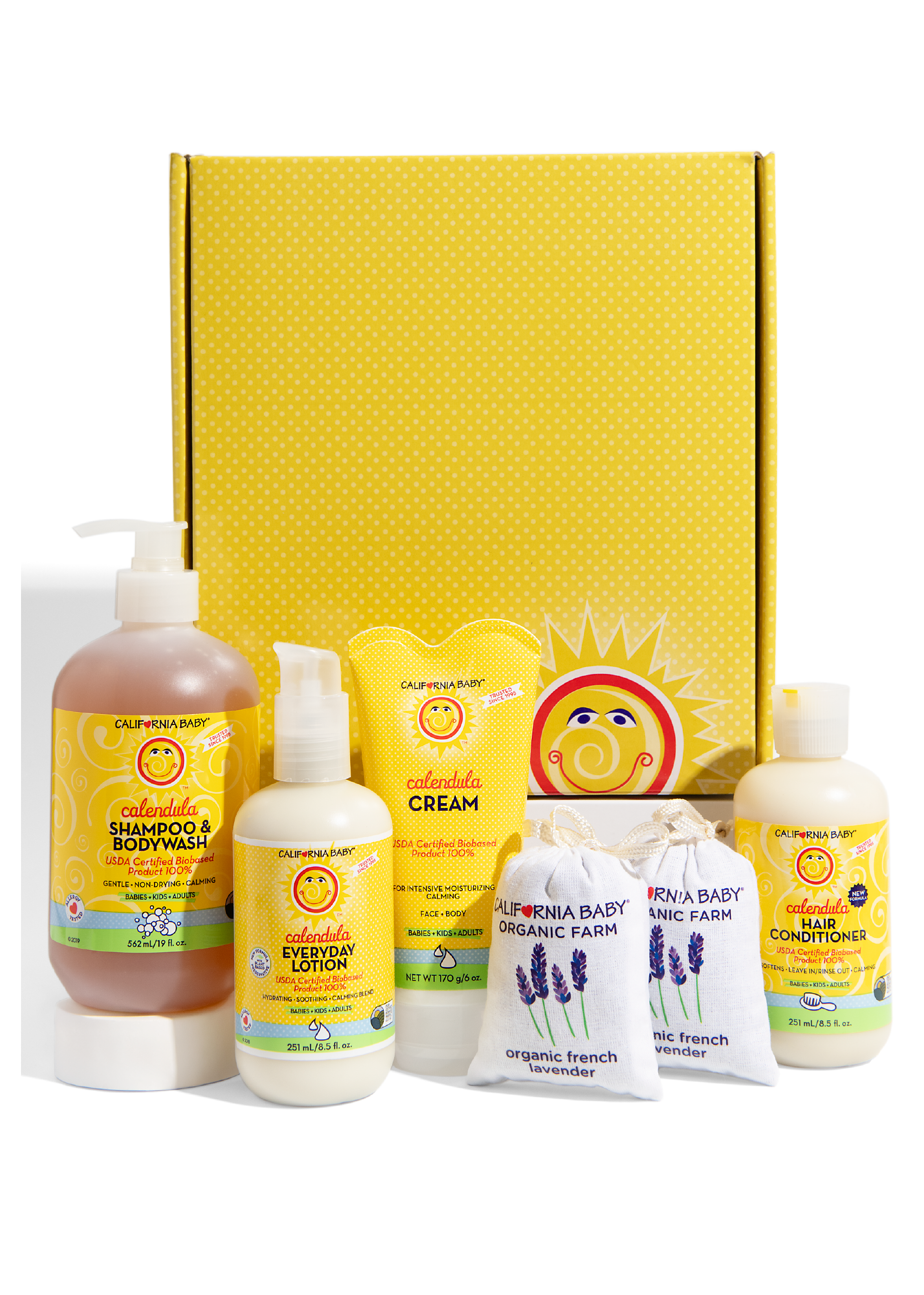 California Baby - Best of Calendula™ Gift Set for Adults + Kids