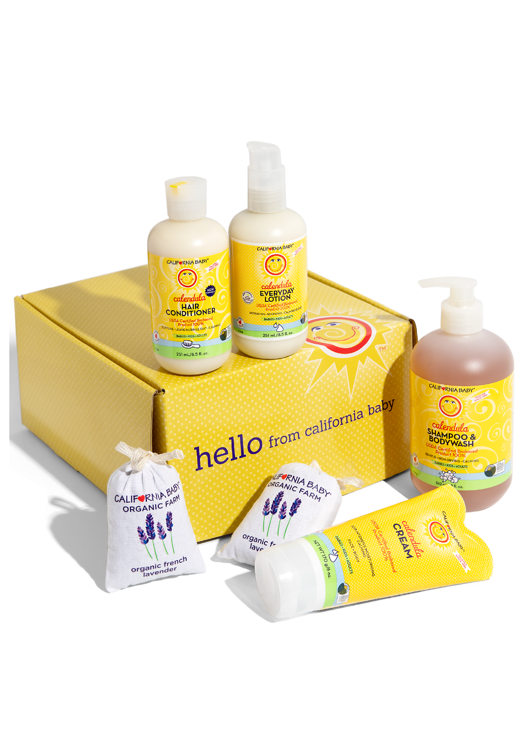 California Baby - Best of Calendula™ Gift Set for Adults + Kids