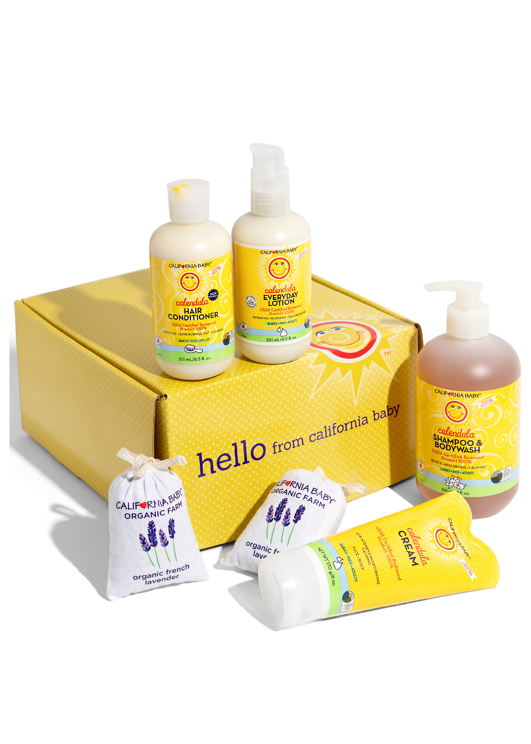 California Baby - Best of Calendula™ Gift Set for Adults + Kids