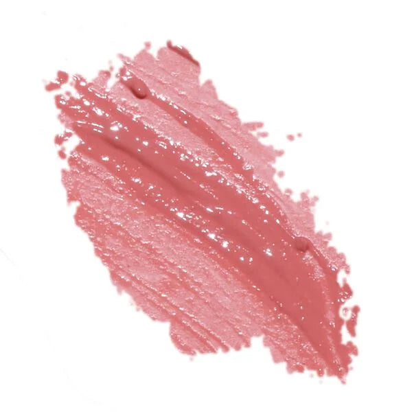 Soft, creamy swatch of Merle Norman Cosmetics - Honeymint Lipstick (Limited-Edition) in a muted rosy pink shade, reflecting a natural, polished look.