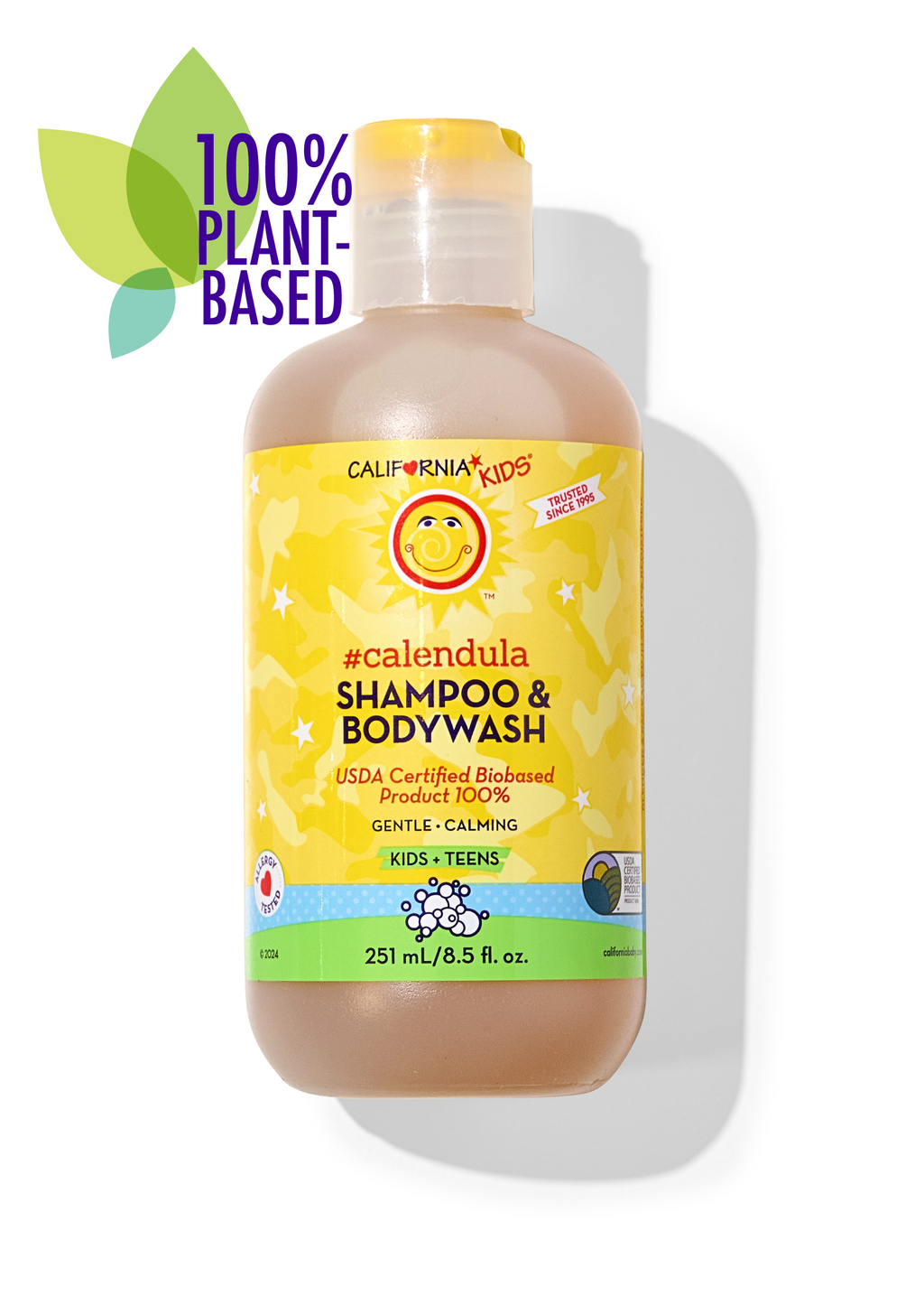 California Baby - California Kids® #Calendula™ Shampoo & Bodywash 8.5oz 251mL