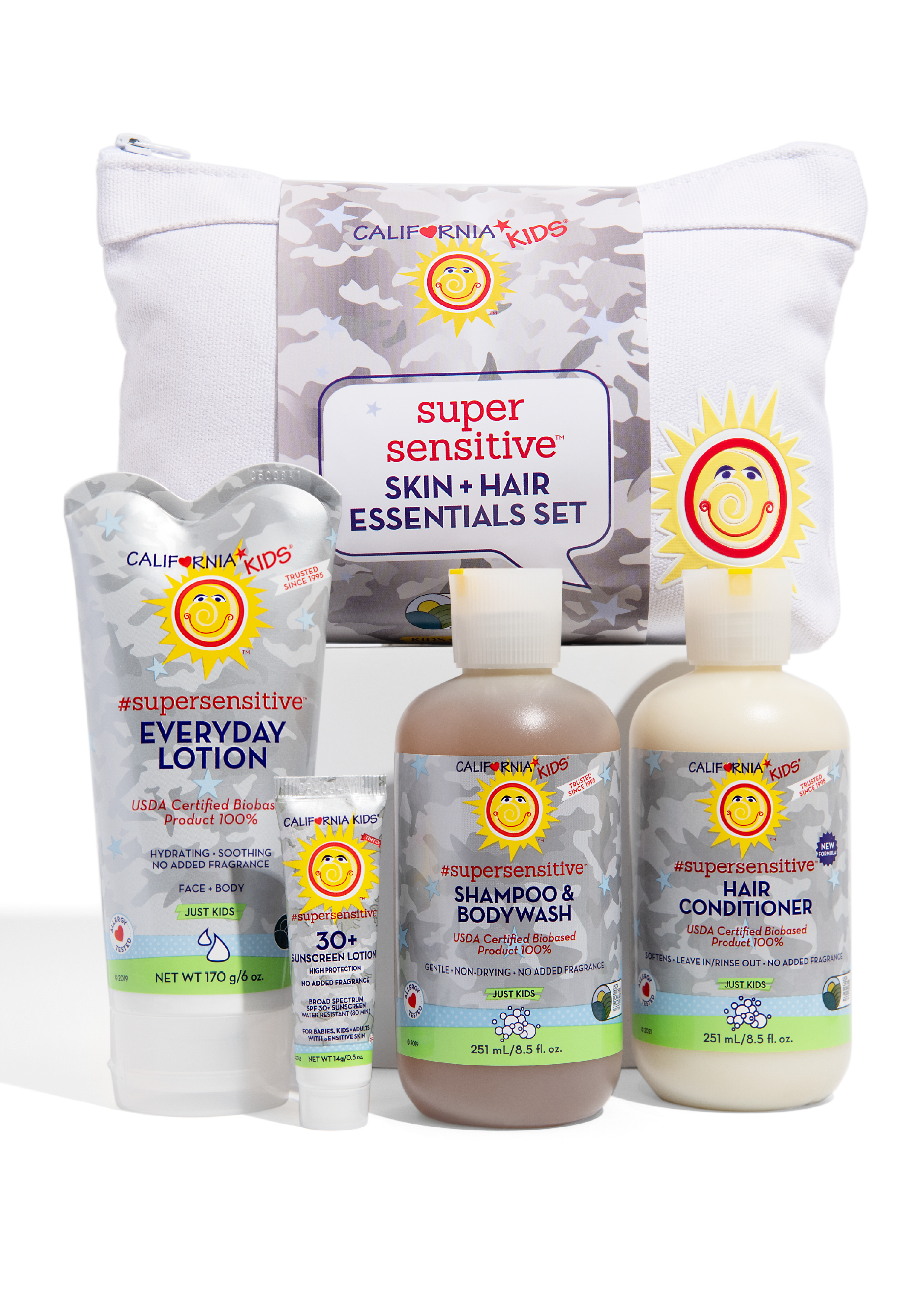 California Baby - California Kids® #supersensitive™ Essentials Set Gift Set