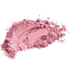 Soft pink powder blush swatch showcasing Merle Norman Cosmetics - Lasting Cheekcolor with a smooth, blendable texture for a natural, lasting finish.