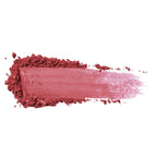 Smudged royal rose pink powder of Merle Norman Cosmetics - Lasting Cheekcolor showcasing a smooth, rich texture with a soft rosy finish for a natural glow.