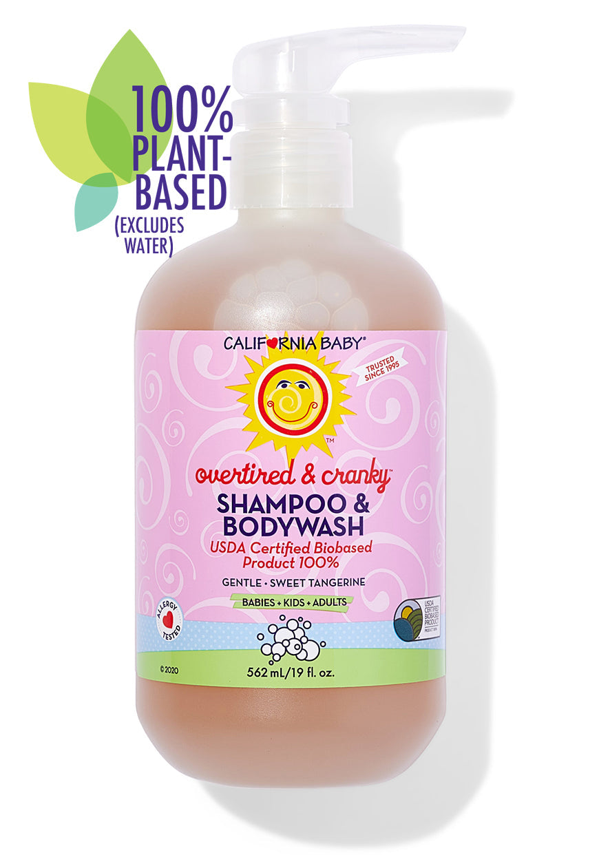 California Baby - Overtired & Cranky™ Shampoo & Bodywash 19oz 562mL
