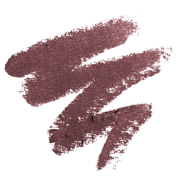 Smooth metallic mauve eyeshadow swatch showcasing Shadow Stick’s rich, blendable texture with a soft shimmer finish.