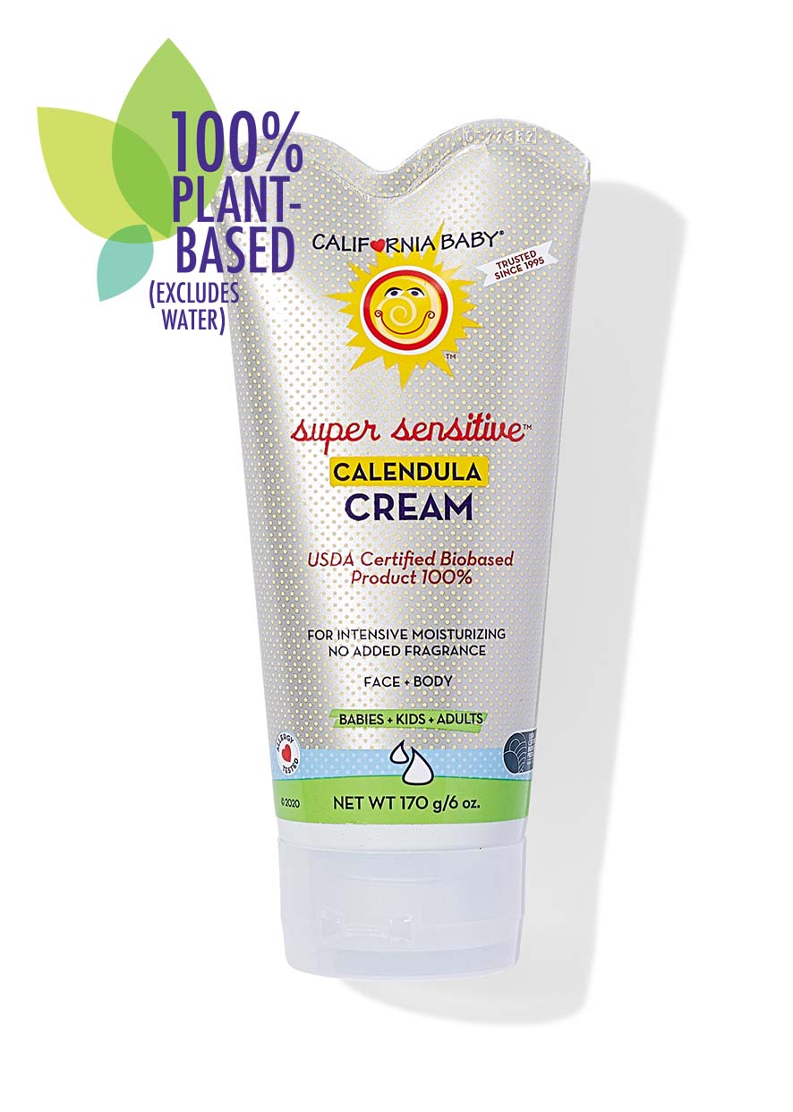 California Baby - (No Fragrance) Super Sensitive™ Calendula Cream 6oz 170g