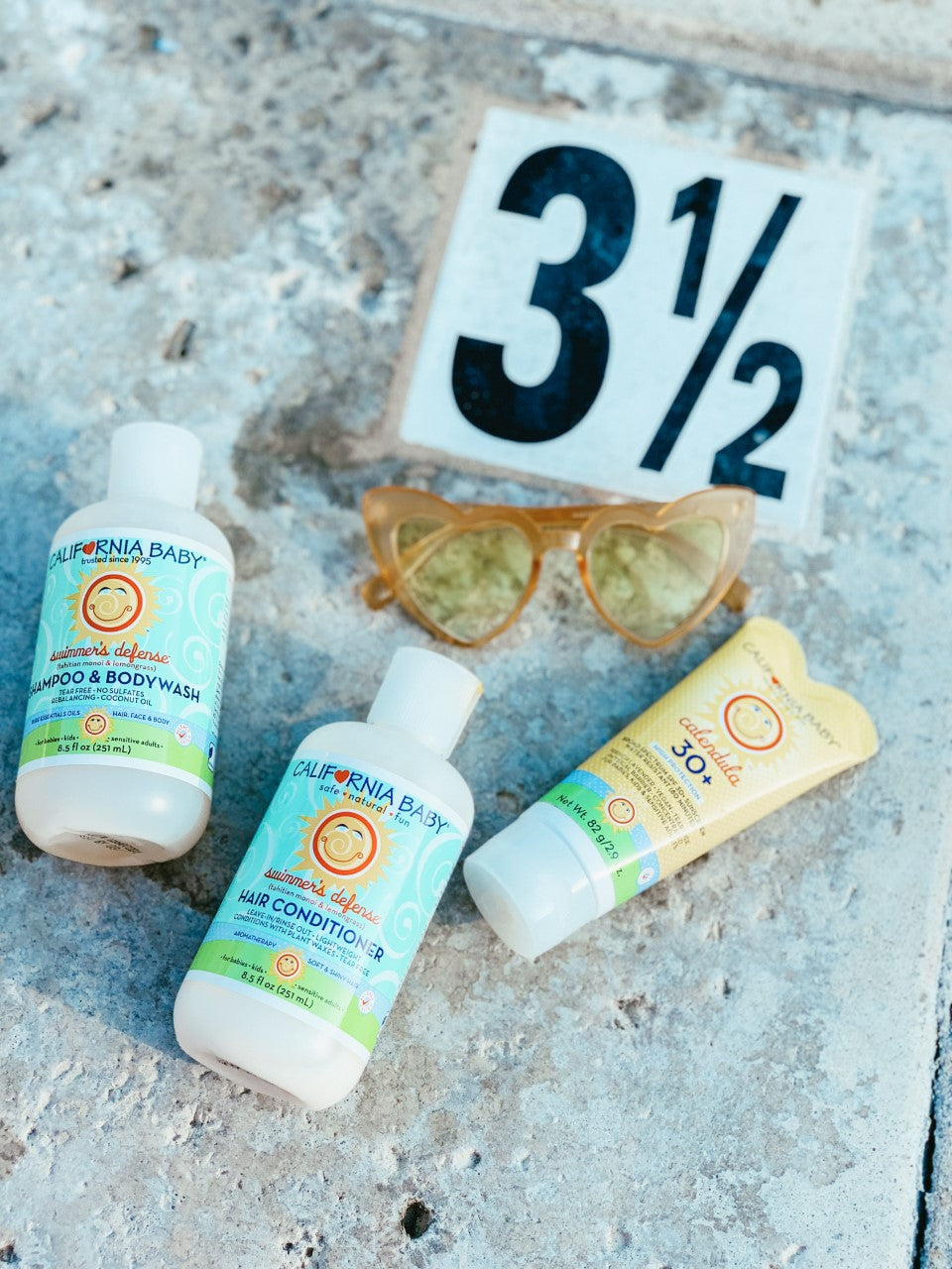 California Baby - Swimmer's Defense™ Shampoo + Conditioner Bundle