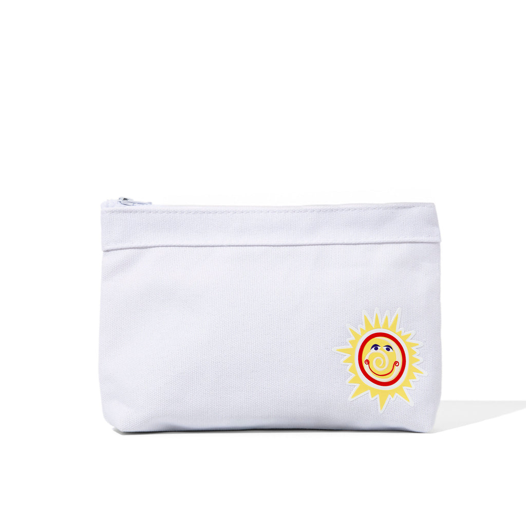 California Baby - Travel Bag With Zipper White