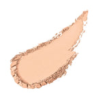 Smudged beige powder foundation swatch showcasing smooth and blendable texture of Merle Norman Cosmetics - Ultra Powder Foundation, ideal for natural finish and mom life essentials.